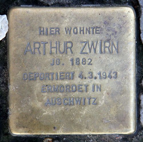 Stolperstein Karl-Marx-Straße 112
