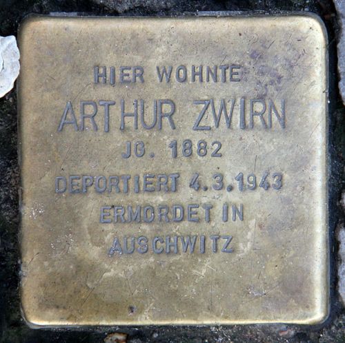 Stolperstein Karl-Marx-Strae 112 #1