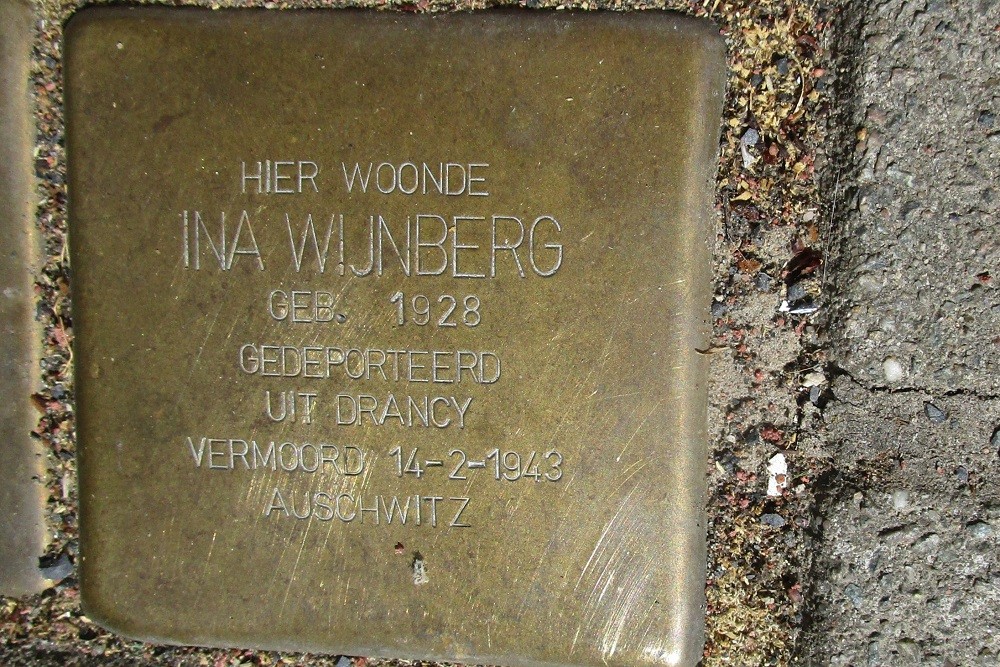 Stolpersteine Palestrinastraat 6 #4