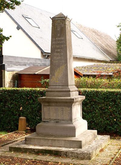 Oorlogsmonument Étrechet #1