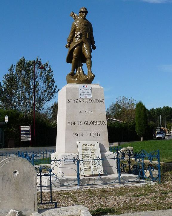 War Memorial Saint-Yzan-de-Soudiac