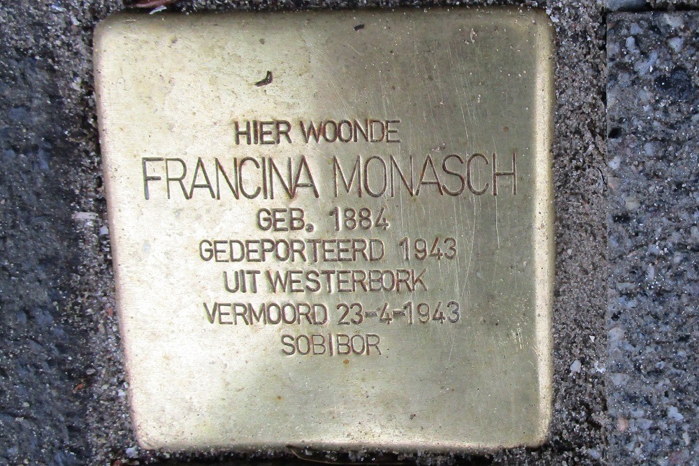 Stolperstein Lisstraat 29b #1