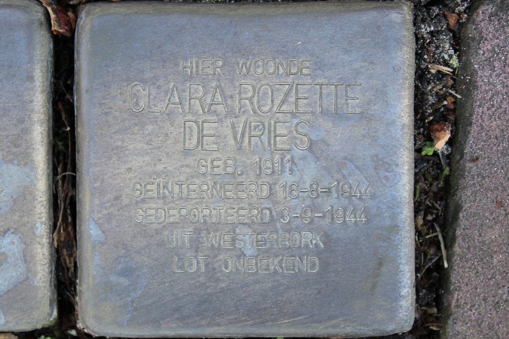 Stolpersteine Bosweg 36 #3