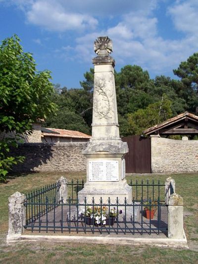 Oorlogsmonument Bourideys