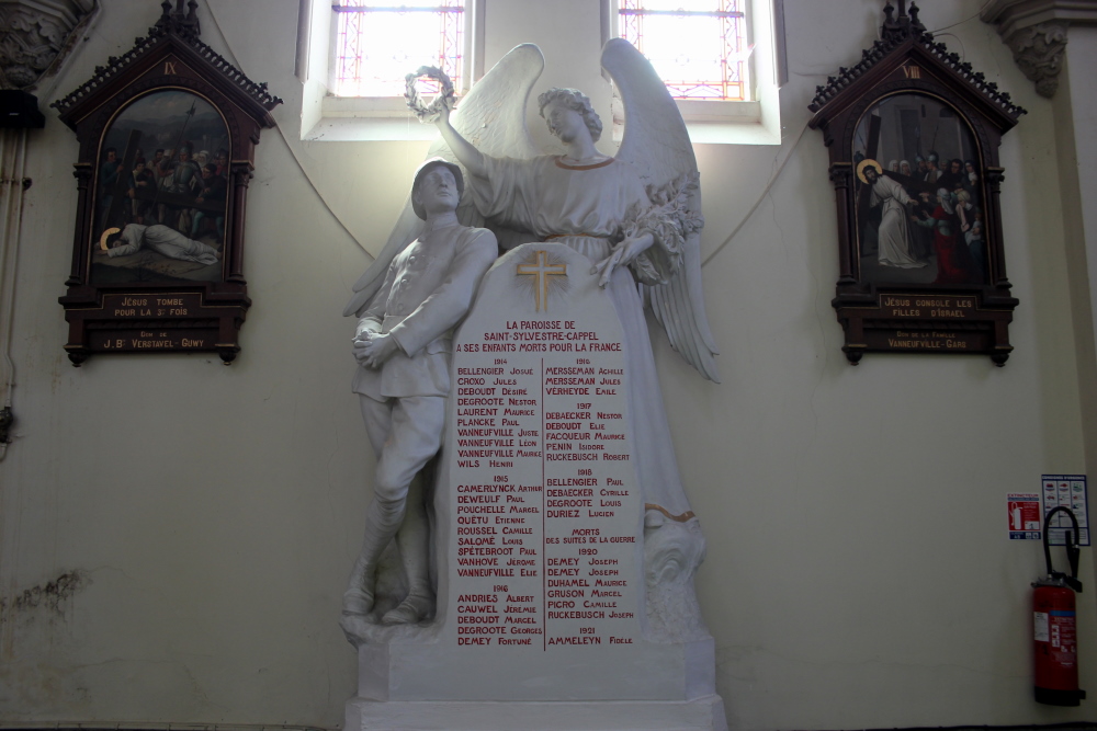 Oorlogsmonument Saint-Sylvestre-Cappel #1