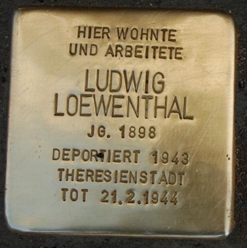 Stolpersteine Ludwigstraße 5 #2