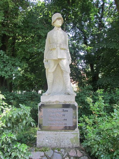 Oorlogsmonument Stolpe auf Usedom #1