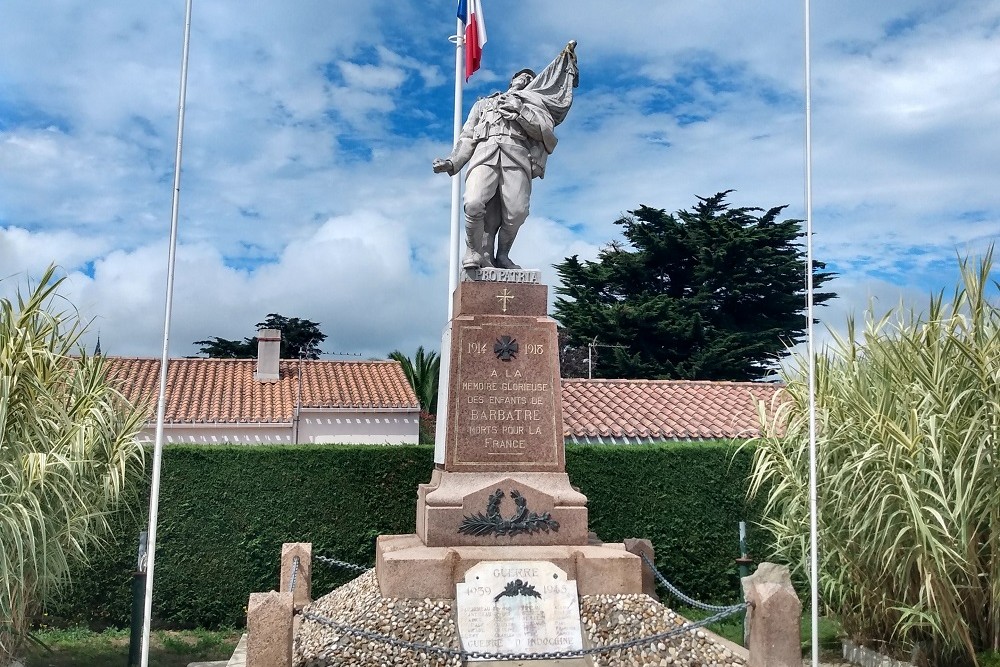 Monument Gevallenen De Barbtre