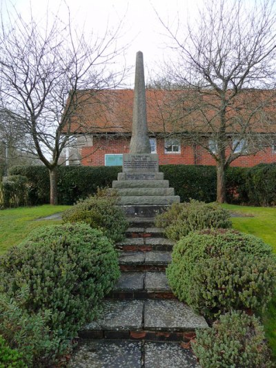 Oorlogsmonument West Tytherley #1