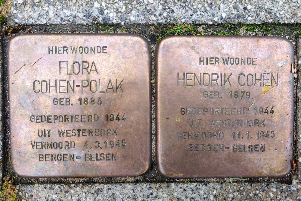 Stolpersteine Rozenburglaan 100 #3