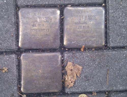 Stumbling Stones Heimhuder Straße 63 #1