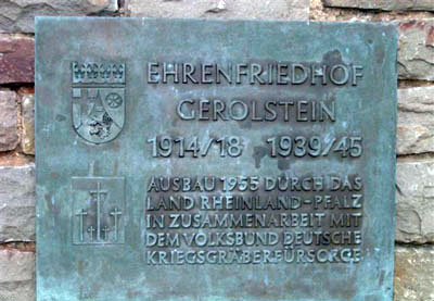 Duitse Oorlogsbegraafplaats Gerolstein #2
