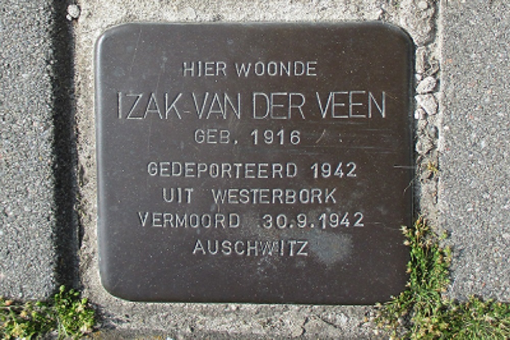 Stolpersteine Lonerstraat 20 (nu Rembrandtlaan 50) #3