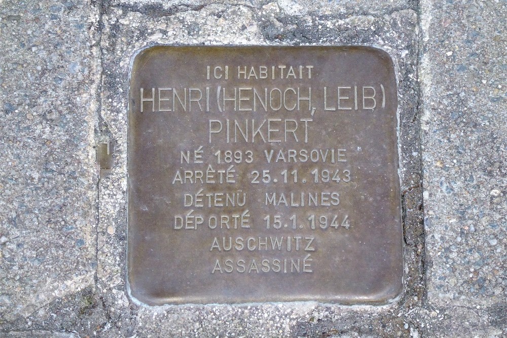 Stolperstein Godecharlestraat 10