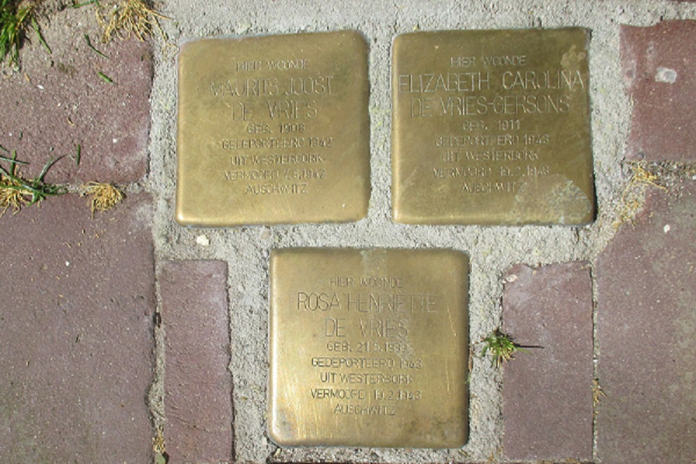 Stolpersteine Kniestraat 13 #2