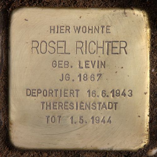 Stolpersteine Halskestrae 14 #4