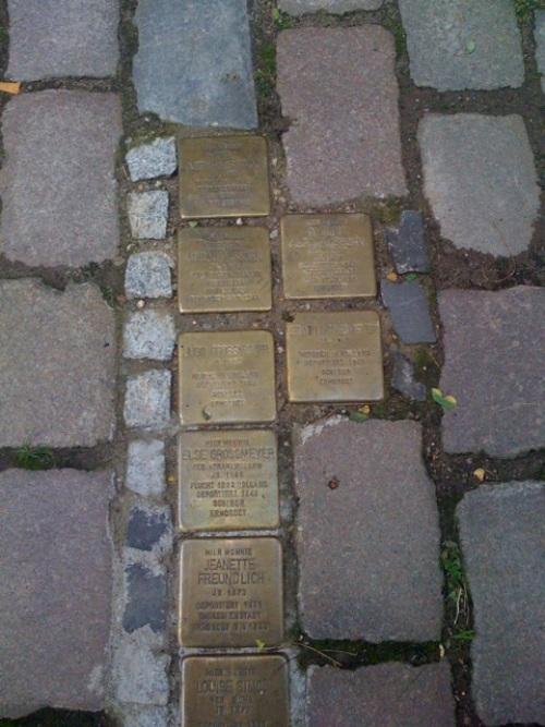 Stumbling Stones Peterstraße 33