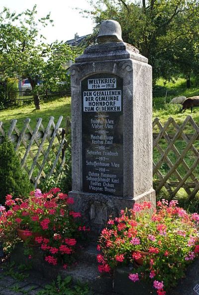 Oorlogsmonument Hohndorf #1