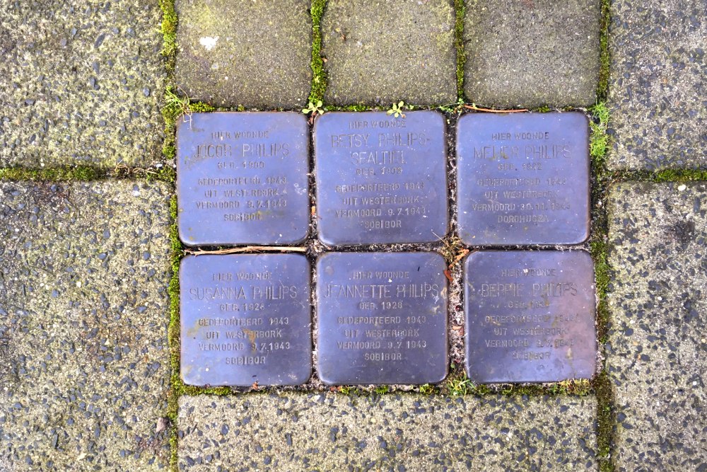 Stolpersteine Professor Donderstraat 11 #1