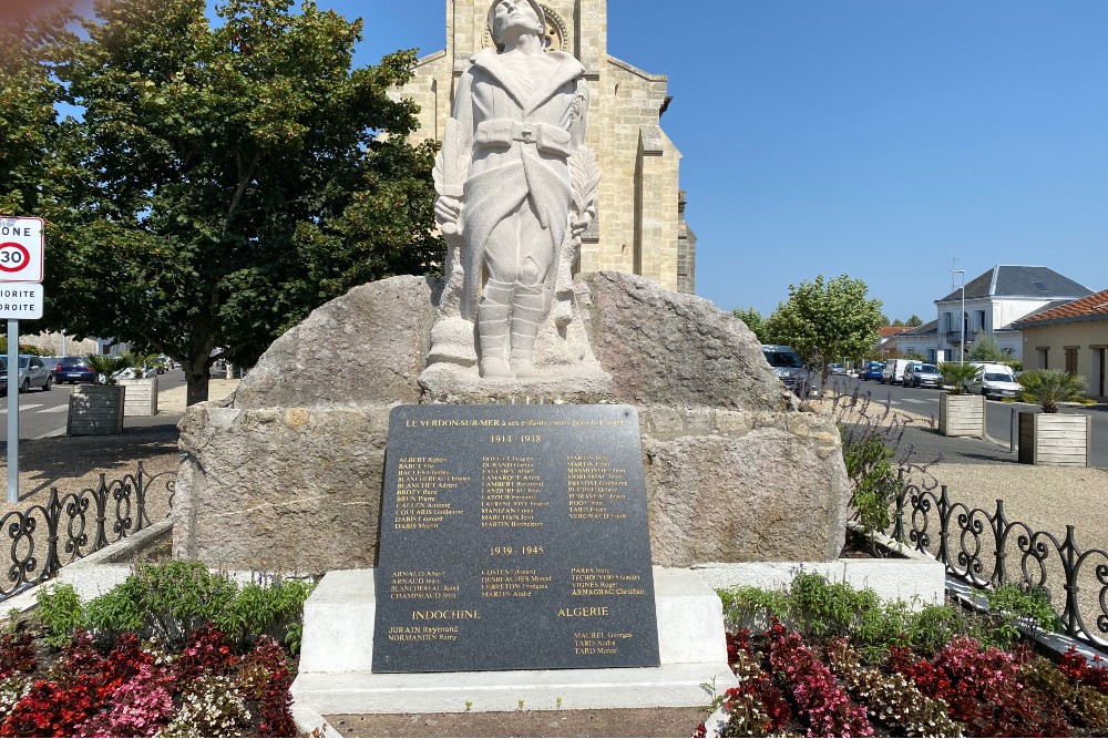 Oorlogsmonument Le Verdon-sur-Mer #2