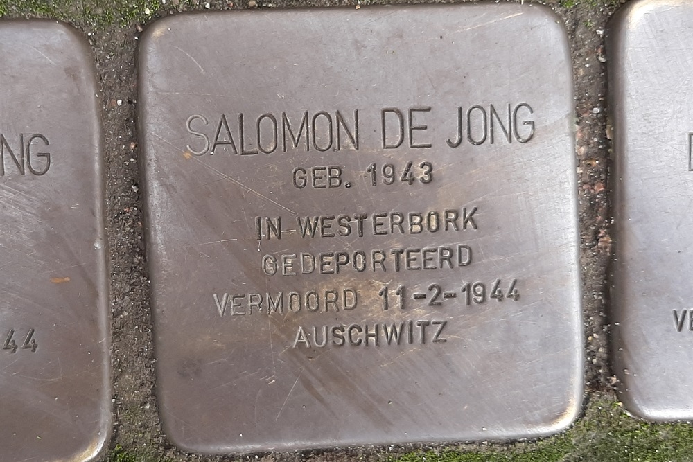 Stolpersteine Sarphatistraat 155 #3