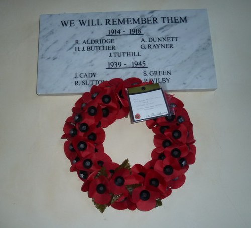 Oorlogsmonument St Mary Church