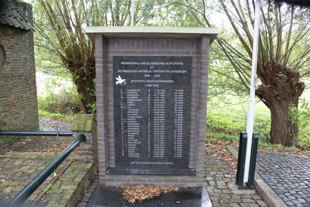 Oorlogsmonument Heeswijk, Dinther & Loosbroek