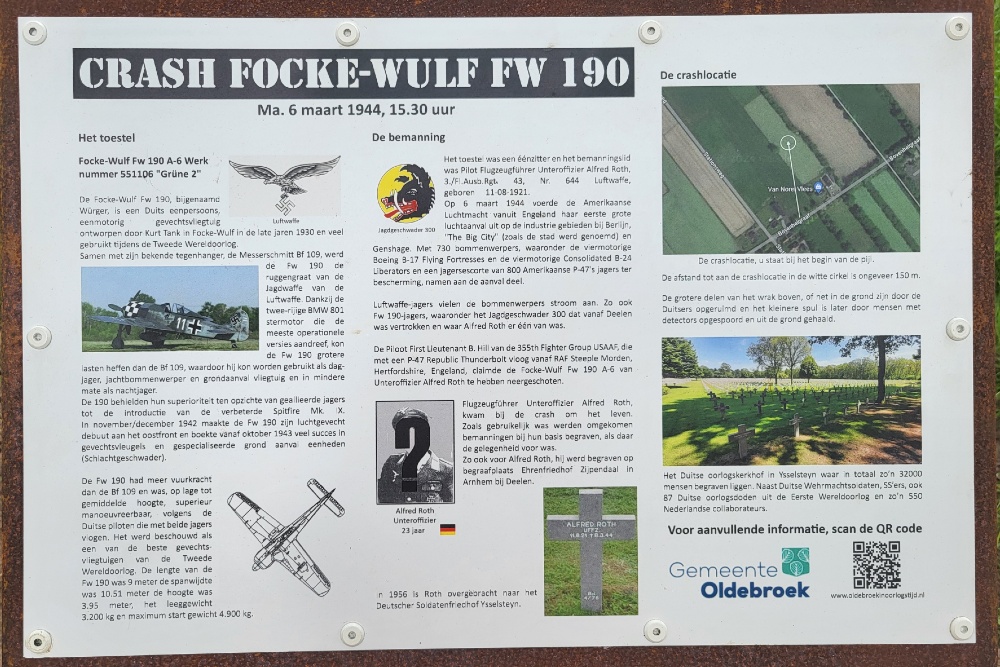 Crash Site Focke Wulff Fw 190 A-6  #3