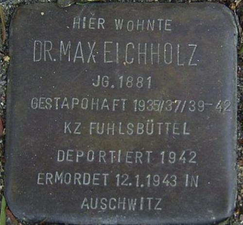 Stolperstein Mittelweg 89