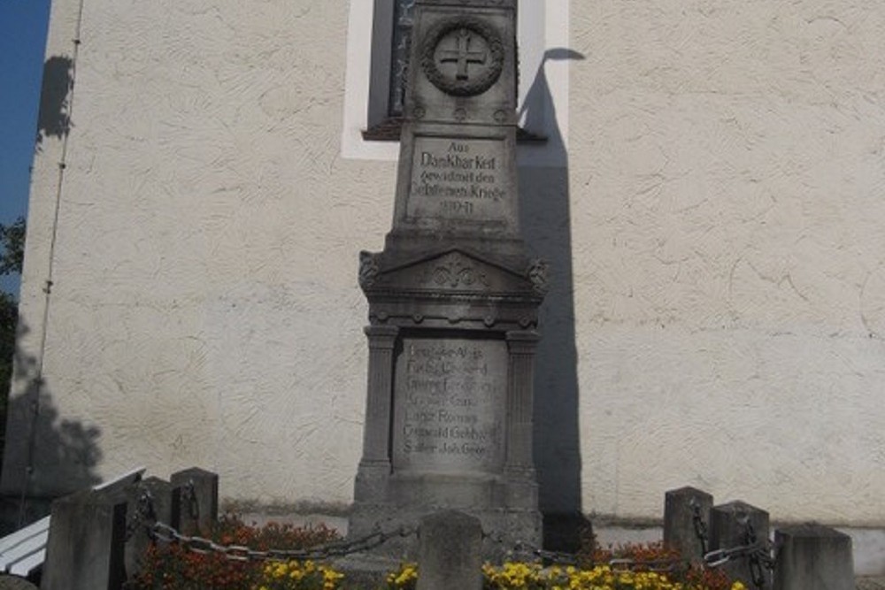 Oorlogsmonument 1870-1871 Tettnang