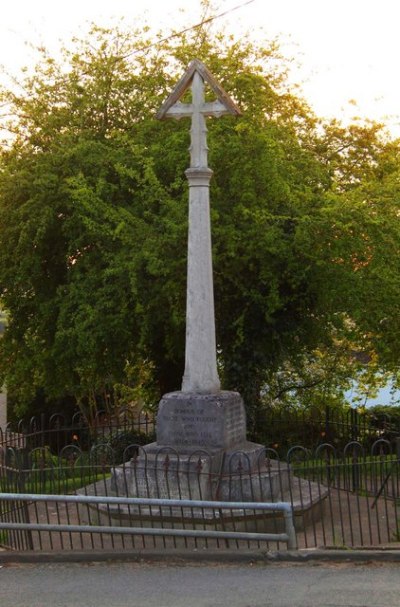 Oorlogsmonument Garsington #1