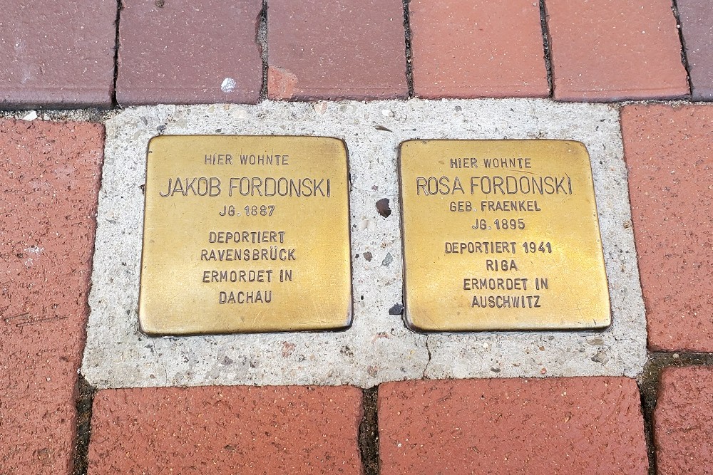 Stolpersteine Prinzessinstrae 8 #1