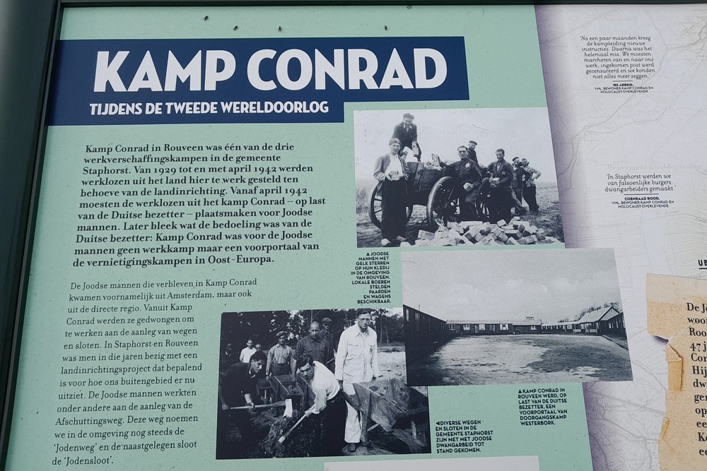 Informatiebord Kamp Conrad #2