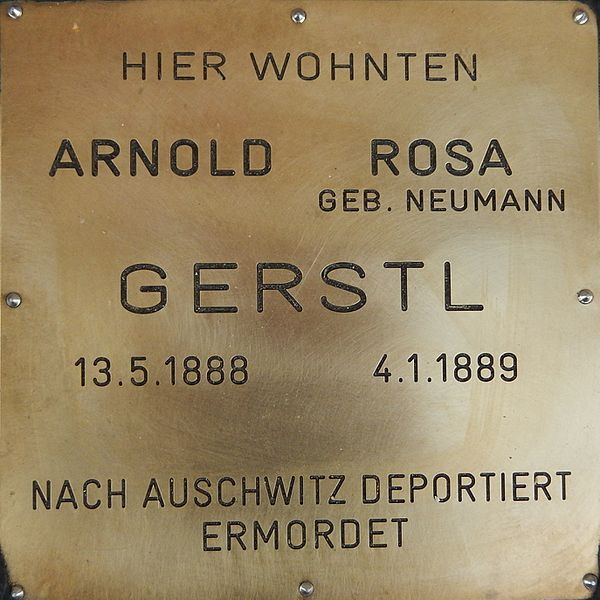 Remembrance Stone Karl-Heinz-Straße 28