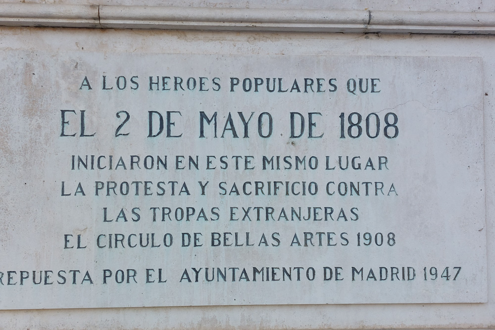 Memorial Uprising 2 May 1808 #2