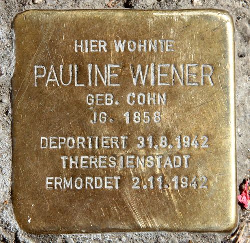 Stolpersteine Herrfurthstraße 5 #2