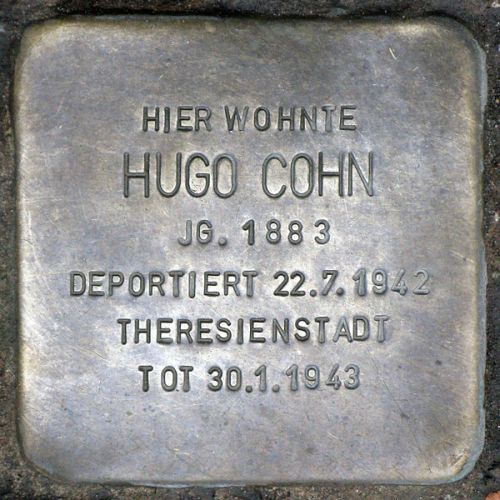 Stolperstein Waldemarstraße 40 #1