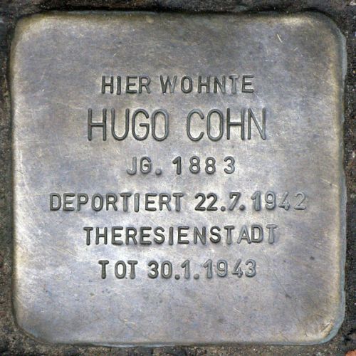 Stolperstein Waldemarstrae 40 #1