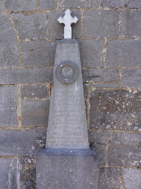 Monument Eerste Wereldoorlog Flaumont-Waudrechies #1