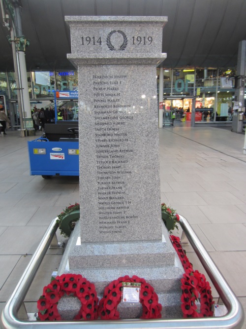 Oorlogsmonument London Road Goods Depot #4