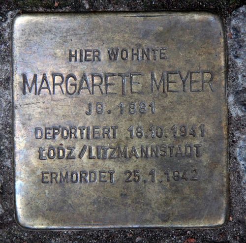 Stolpersteine Pariser Straße 45 #2