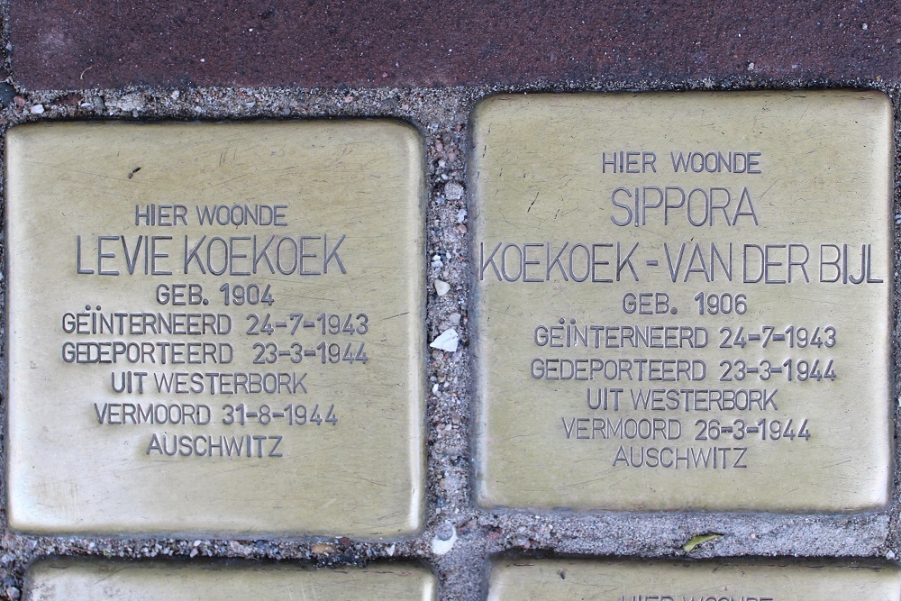 Stolpersteine Nieuwe Kerkstraat 77 #2