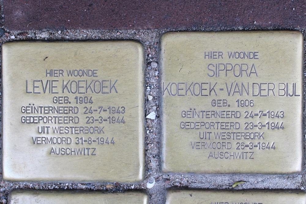 Stolpersteine Nieuwe Kerkstraat 77 #2