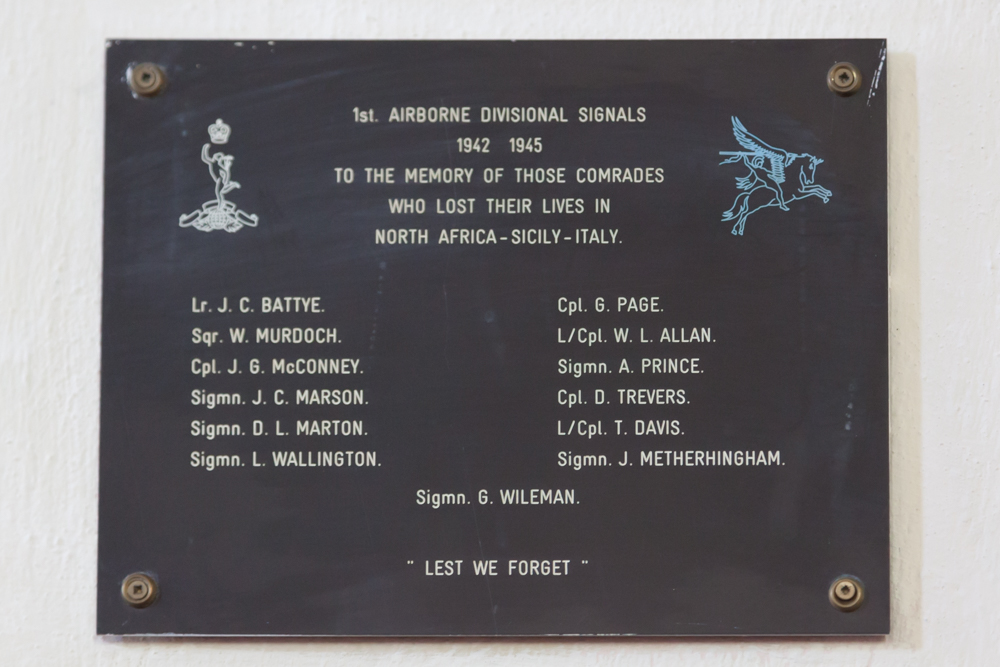 Memorials 1st Airborne Division Signals #4