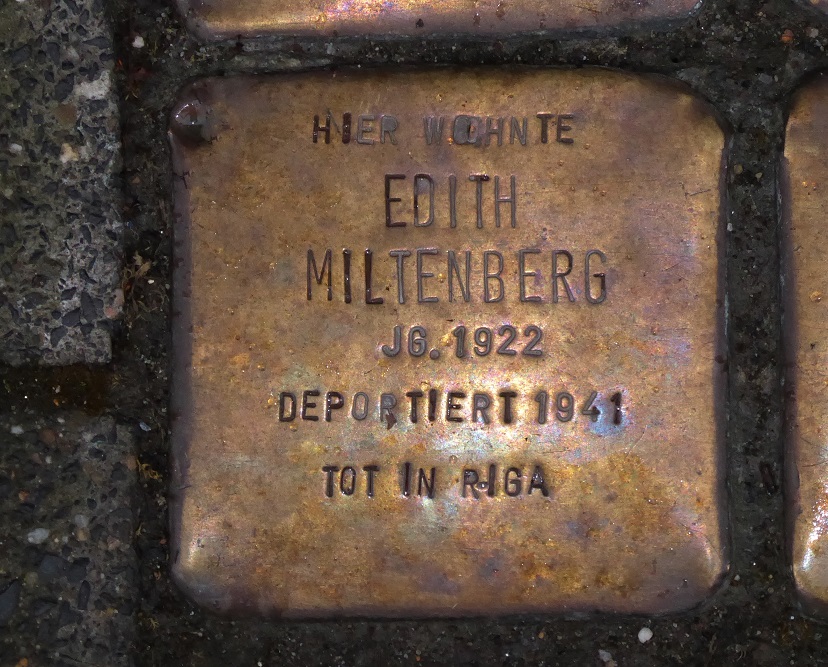 Stolpersteine Sdstrae 30 #4