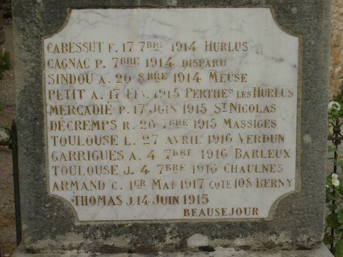 War Memorial Saint-Cirq-Lapopie #2