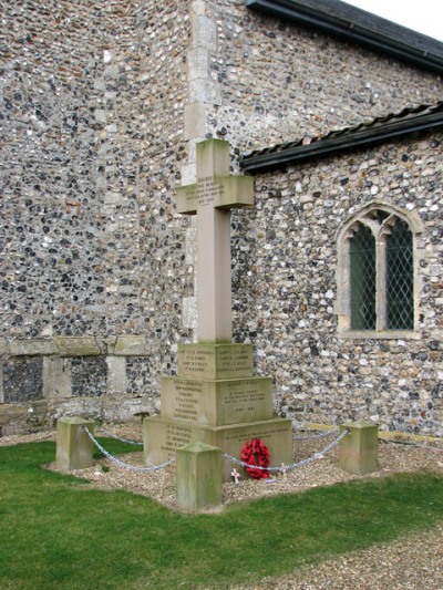 War Memorial Alburgh #1