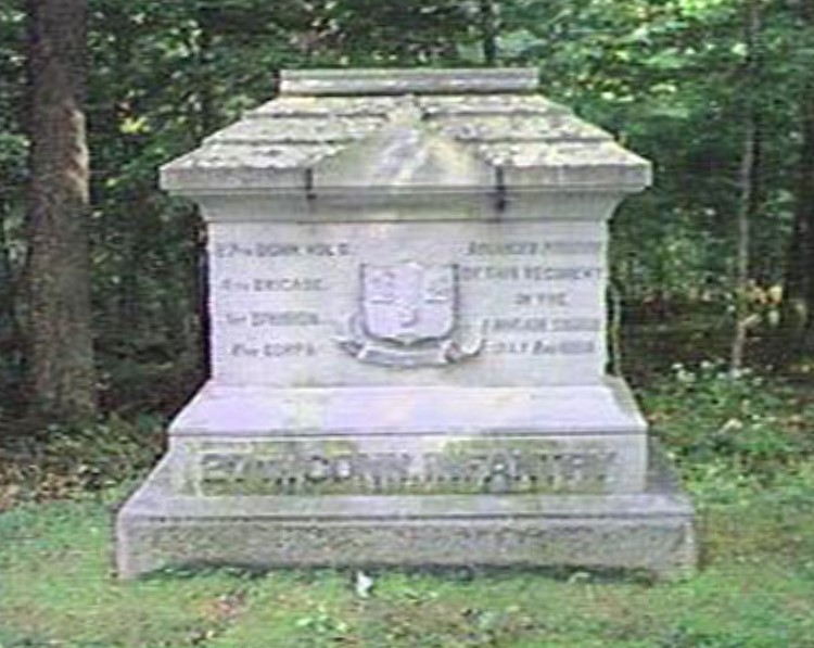 Monument 27th Connecticut Volunteer Infantry Regiment