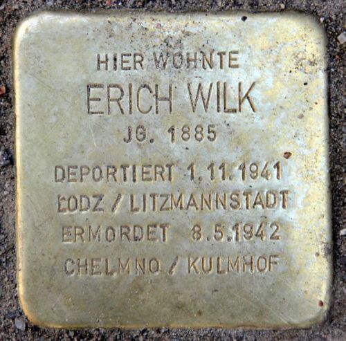 Stumbling Stones Markgraf-Albrecht-Straße 6 #3