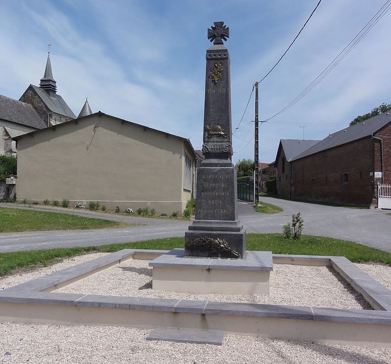 Monument Eerste Wereldoorlog Renneval #1